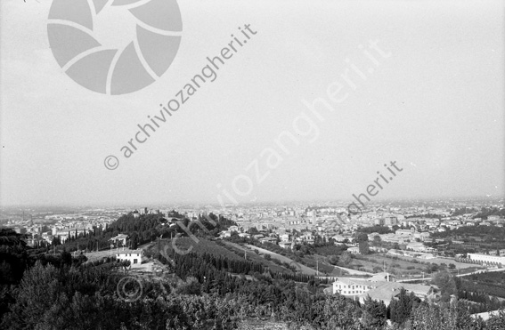 Veduta panoramica dal convento dei Cappuciini di Cesena Rocca malatestiana vista panorama