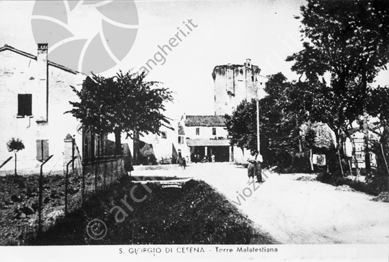 S.Giorgio di Cesena Torre Malatestiana Strada antica torre