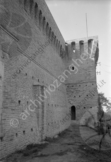 Mura e torrione Rocca Malatestiana di Cesena Torrione mura
