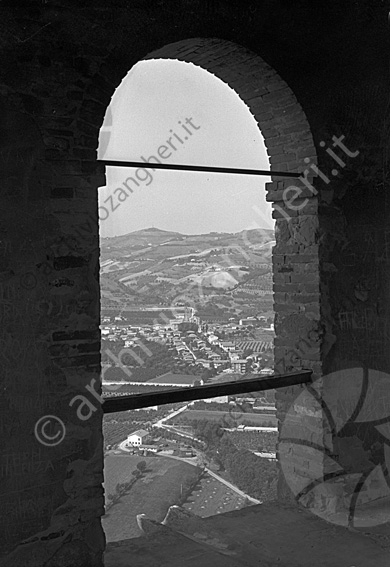 Panoramica di S.Carlo dalla torre di Roversano Vista panorama arco ferri