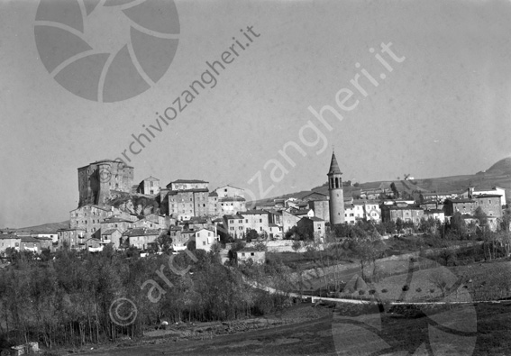 S.Agata Feltria panoramica II Veduta panorama vista campanile castello paese