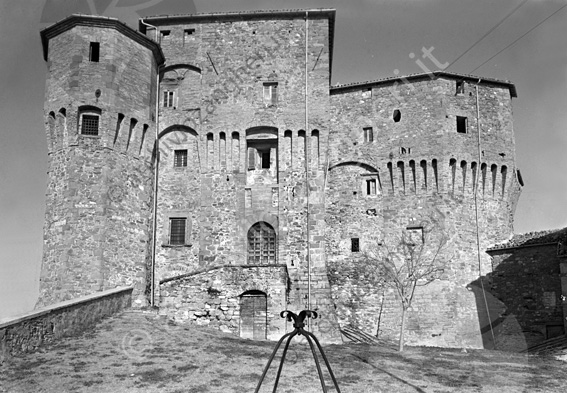 S.Agata Feltria facciata Rocca Fregoso Castello torrione