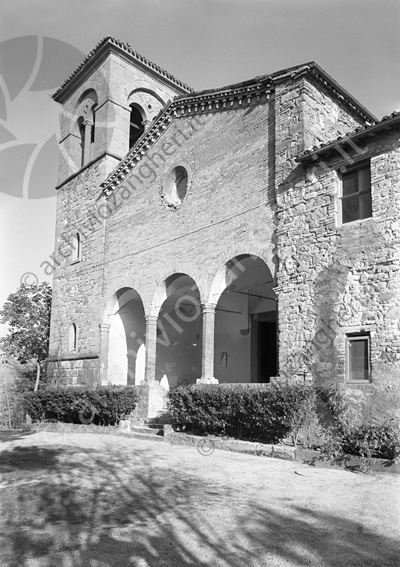 S.Agata Feltria Chiesa della Beata Vergine delle Grazie Convento S.Girolamo Siepe campanile portico