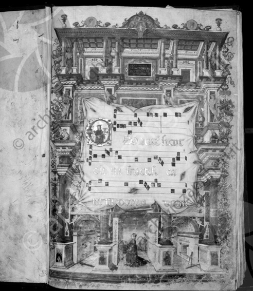 Biblioteca Malatestiana Codice miniatura