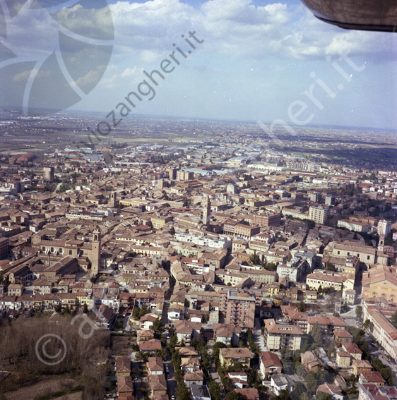 Veduta aerea di Cesena Vista veduta panoramica panoramica