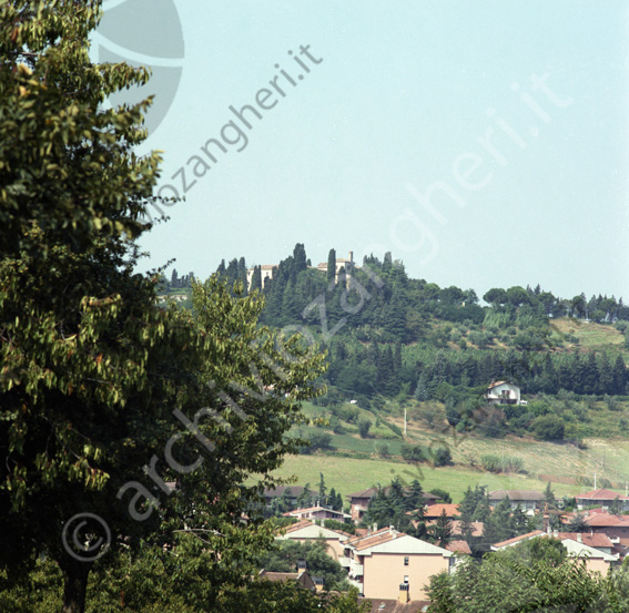 Panoramica Cappuccini Vista veduta panorama case alberi