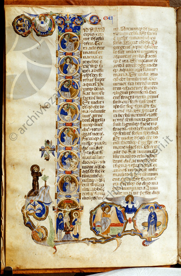 Codice Biblioteca Malatestiana Miniatura