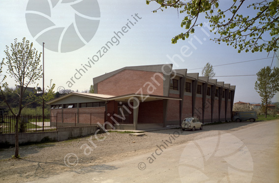 scuola Borello e palestra 316 Via Fiume di Borello edificio scolastico tettoia 600