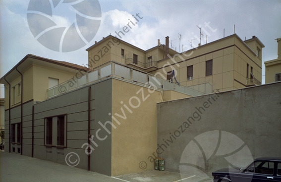 Palazzo Alvisi Via Rosselli corte interna cortile