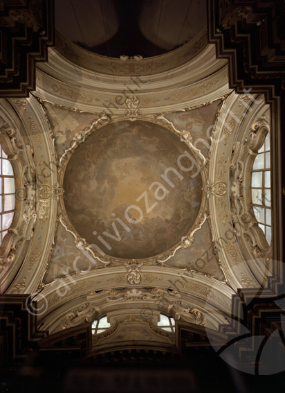 Duomo Cesena Cattedrale di San Giovanni Battista interno cupola affresco Cattedrale di San Giovanni Battista