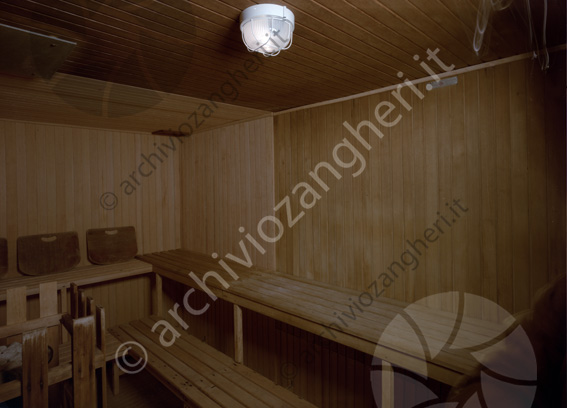 Seven interni sauna Savignano Sauna legno