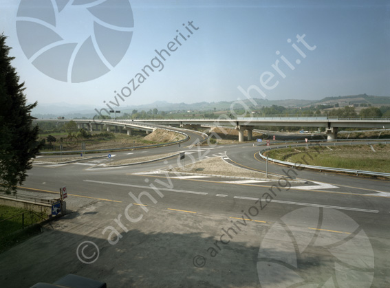 E45 svincolo di Bivio Montegelli Superstrada viadotto