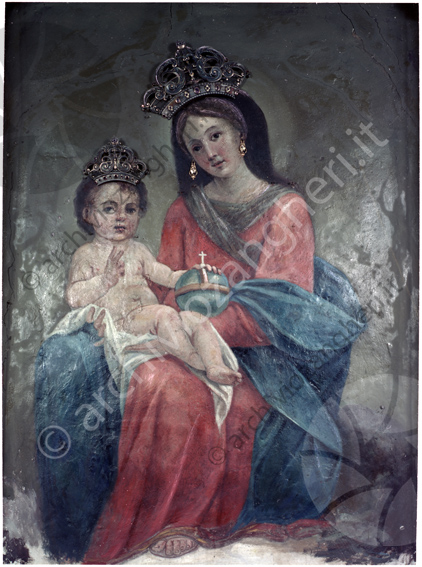 Madonna Ponte Pietra bambino gesù corone