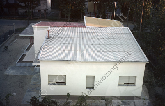 Villetta viale Milazzo casa in costruzione tetto 