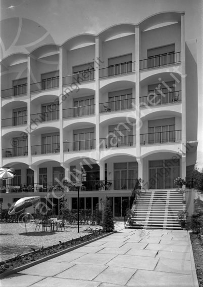 Hotel Saraceno Milano Marittima terrazze albergo scalinata