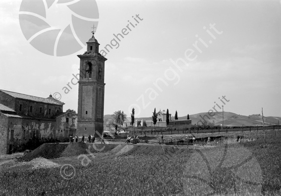 Roncofreddo Pieve di Santa Paola e campo santo cimitero campanile