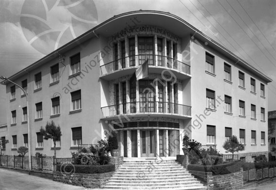 Istituto S.Giuseppe ENAOLI Sarsina esterno facciata Via Linea gotica Via XXVIII settembre terrazza scale 