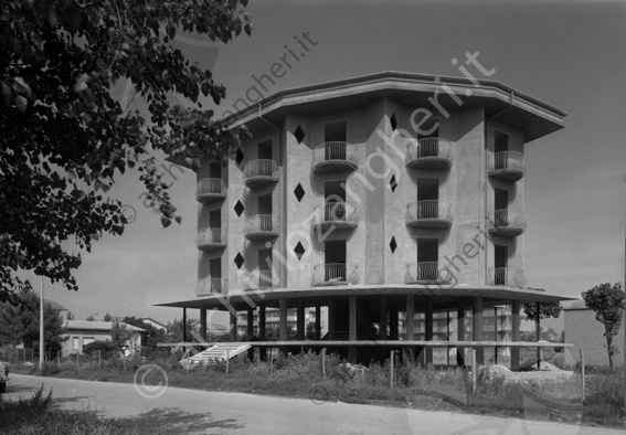 Pensione Romagnoli Benini Tagliata Hotel in costruzione albergo grezzo 