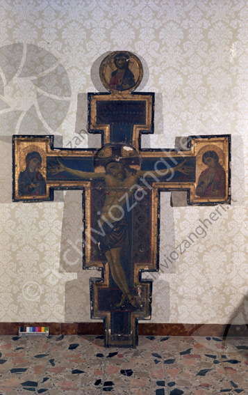 Sirotti Gaudenzi Crocifisso Antico crocifisso dipinto icone