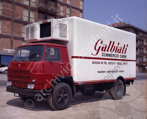 Tisselli camion Galbiati camion autocarro carni commercio Bovisio