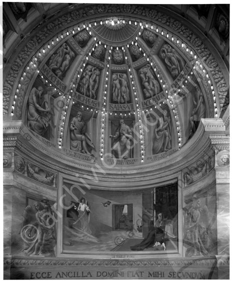 Chiesa dell' Osservanza Abside abside altare dipinti affreschi santi 