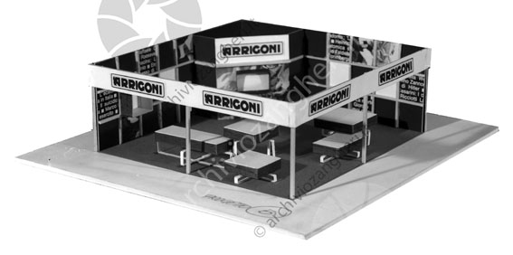 Arrigoni ufficio pubblicità Progetto stand modellino stand azienda plastico
