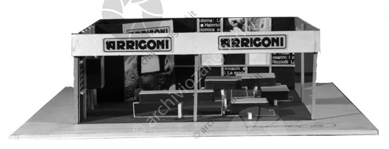 Arrigoni ufficio pubblicità Progetto stand modellino stand azienda plastico