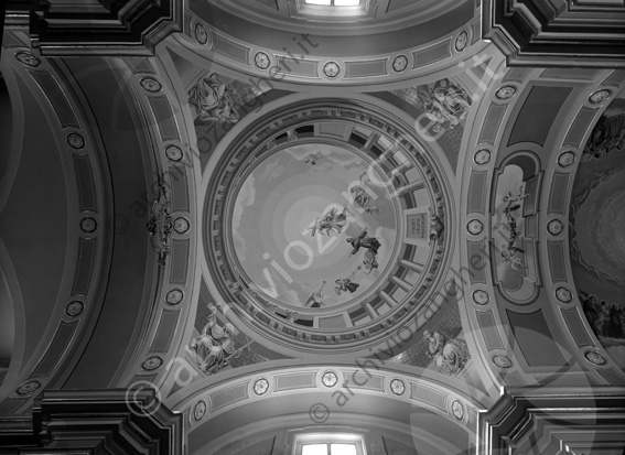 Chiesa Santuario SS. Crocifisso Longiano cupola soffitto chiesa affreschi dipinti 