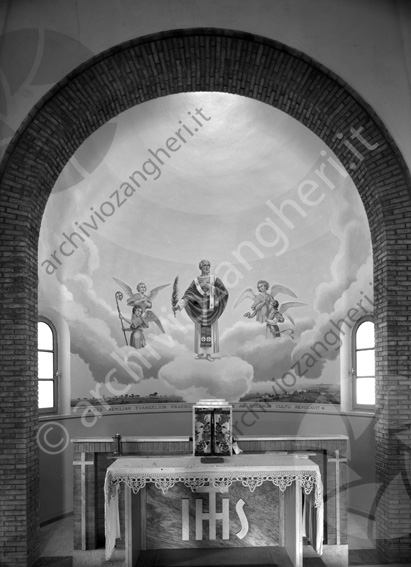 Chiesa Montilgallo abside abside dipinto affresco altare 