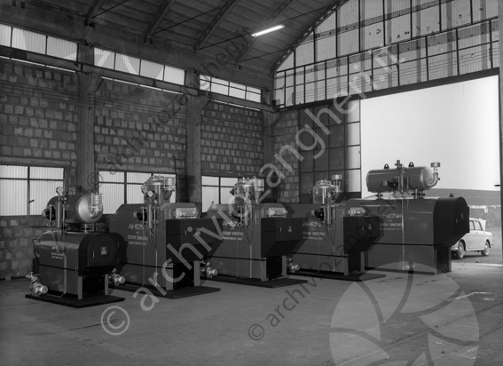 AHENA Mercato Saraceno gruppo caldaie stabilimento capannone azienda caldaie macchinari industriali 