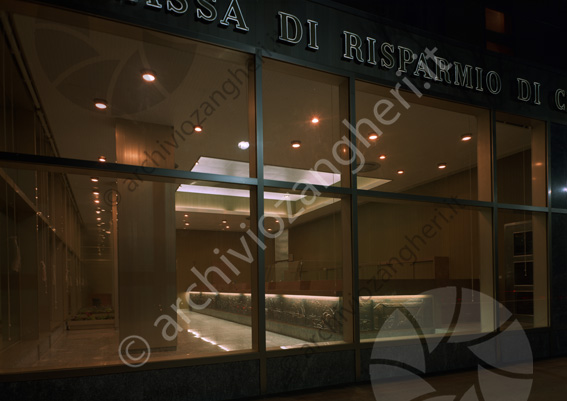 Cassa di Risparmio di Cesena Agenzia Viale Oberdan agenzia finestre vetrate banca